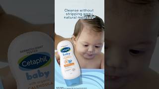 say hello to the Cetaphil baby cleanser and Lotion Routine cetaphil skincare skin babycare 👶👶😊 [upl. by Charla]