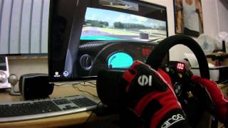 Fanatec ClubSport Wheel BMW M3 GT2 Rim Fanaleds iRacing 20 12S2 Ford GT  Oulton Park [upl. by Anema]