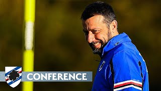 FiorentinaSampdoria la conferenza di DAversa [upl. by Mulry310]