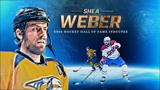 Shea Webers Shot Toughness Led to Hockey Hall of Fame Induction [upl. by Elda546]