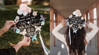 DIY GRADUATION CAP Amber Scholl Inspired [upl. by Kingston]