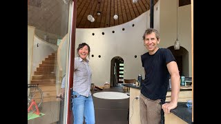 Hempcrete Round House in Nevada City CA [upl. by Aivuy]