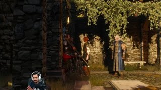 Witcher 3 Hearts of Stone  41  Sneaking into the Academy [upl. by Hgielhsa]