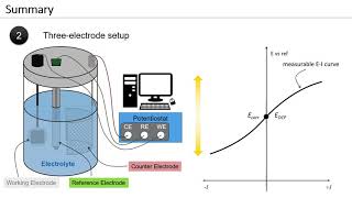 Three electrode setup [upl. by Llennahc]