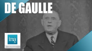 1958  1969  La présidence de Charles De Gaulle  Archive INA [upl. by Asseram]