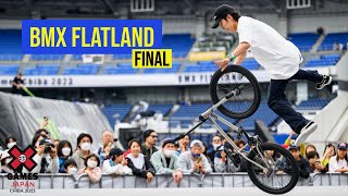 BMX Flatland FULL COMPETITION  X Games Japan 2023 [upl. by Freddi]