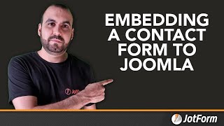 How to embed a contact form to Joomla [upl. by Bethany]