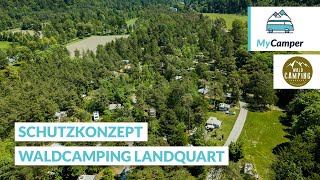 So schützt der Waldcamping Landquart seine Campinggäste [upl. by Gem]