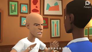 Classic Caillou Misbehaves At McDonalds  Grounded First Plotagon Video [upl. by Manlove719]