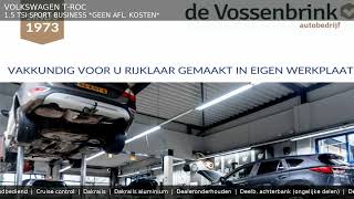 VOLKSWAGEN TROC  15 TSi Sport Business Geen Afl kosten [upl. by Enylorac]