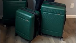 Zitahli Luggage Sets Expandable Suitcase Set 3 Piece Luggage Set Hardside Luggage Review [upl. by Keelin972]