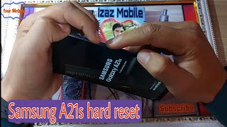 Samsung A21s hard reset pattern unlock  How to reset galaxy A21s [upl. by Blase]