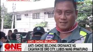 One Mindanao AntiSmoke Belching Ordinance sa CDeO [upl. by Arac75]