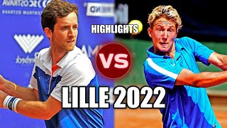 Constant Lestienne vs Sean Cuenin LILLE 2022 Highlights [upl. by Lauretta]