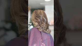 All Over Color  Highlights hairtutorial haircolortutorial blowout [upl. by Abla779]