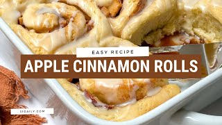 Apple Cinnamon Rolls [upl. by Airdnaxila]