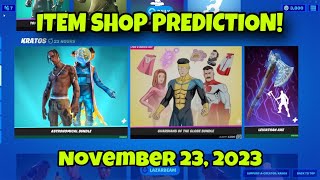 November 23 2023 Fortnite Item Shop CONFIRMED [upl. by Sivartal733]