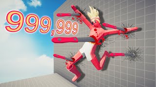 999999 DAMAGE KNIFE 1 vs 1 EVERY UNIT  TABS  Totally Accurate Battle Simulator [upl. by Anoyk]