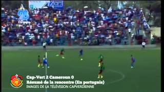 Eliminatoires CAN2013  CapVert 2 Cameroun 0 [upl. by Aeduj322]