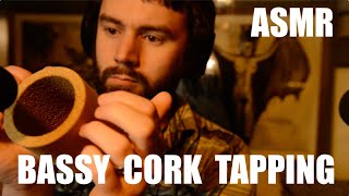 ASMR Bassy Tapping on Cork [upl. by Ennaeerb]