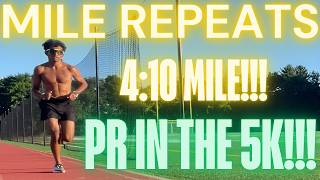 Do Mile Repeats to PR in the 5k [upl. by Lawley]