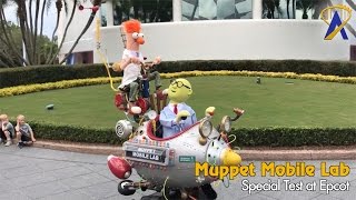 Muppet Mobile Lab Returns with Beaker and Dr Bunsen Honeydew at Epcot [upl. by Ycnan252]