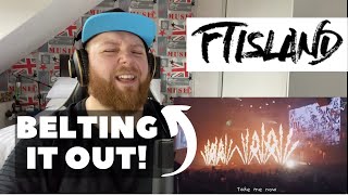 This is even BETTER live  FT Island  Take me now Live  Reaction Video [upl. by Wiebmer]