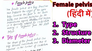 Female PelvisOBG Obstetrics and GynaecologyStructure and Diameters4th Year [upl. by Aillimac]