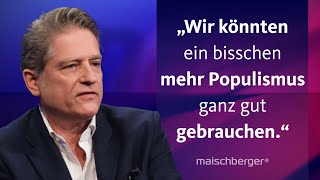 Deutschland „unregierbar“ Jakob Augstein und Nikolaus Blome über die Regierungskrise  maischberger [upl. by Nnainot]