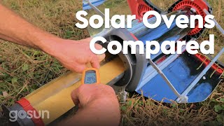 Solar Oven Comparison [upl. by Anehsat]