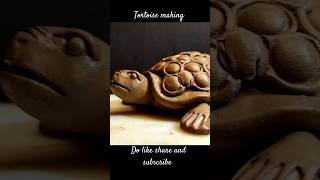 Tortoise making shortvideo yiutubeshort ytviral clayart ytstudio claymodelling [upl. by Juliet]