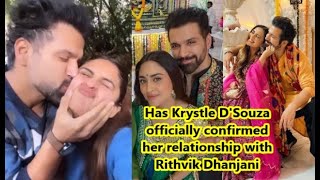 Krystle DSouza And Rithvikk Dhanjani Dating  Has Krystle officially confirmed her relationship [upl. by Apfelstadt343]