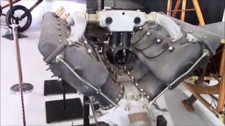 HispanoSuiza V8 aircraft engine [upl. by Amzu644]