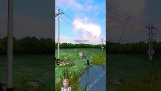 ⚡Electric Shock Death Fishing Near Powerline ⚡viral shortsviral [upl. by Flin753]