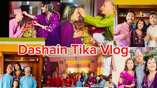 Dashain Tika vlog ❤️ [upl. by Poul]