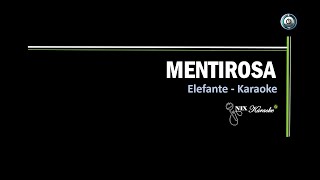 Mentirosa Elefante Karaoke [upl. by Scever]