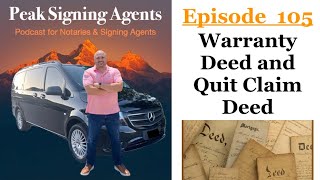 Warranty Deed and Quit Claim Deed [upl. by Girand]