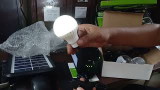 Unboxing GDPLUS solar lighting system [upl. by Flinn695]