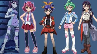 Tribute to the YuGiOh Arc V Bracelet Girls [upl. by Feetal798]