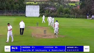 Lanchester CC 2nd XI Vs Burnmoor CC 2nd XI James Bell cup [upl. by Milburr]