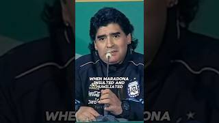 Maradona Insulted and Humiliated Thomas Muller [upl. by Fabrice]