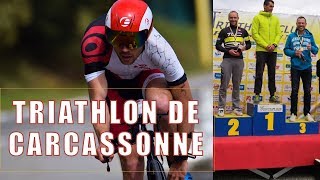 TRIATHLON DE CARCASSONNE 2019  PREMIER PODIUM [upl. by Ttegdirb]