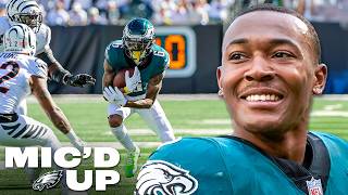 DeVonta Smith Micd Up in HUGE WIN over the Bengals [upl. by Clapper]