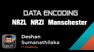 Data Encoding NRZL NRZI and Manchester  AL ICT Networking [upl. by Nagard]