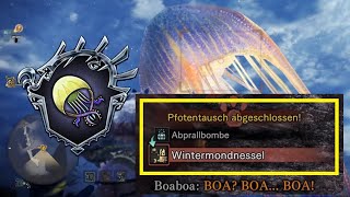 MHW Iceborne Winter Moon Nettle  Celestial Illusion Trophy FROM BOABOA TRADE [upl. by Dysart325]