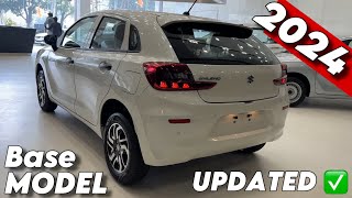 BALENO SIGMA WHITE BASE MODEL DETAILED REVIEW 2024 [upl. by Auburn]