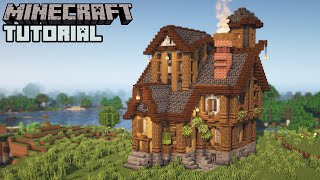 Minecraft  Large Survival House Tutorial How to Build [upl. by Alvin]