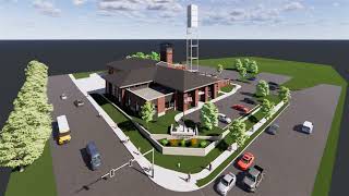 2022 Northampton Twp Fire Station 3  Virtual Flyover [upl. by Atinnor]