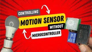 DIY motion sensor LED lamp  PIR motion sensor light [upl. by Brittany]