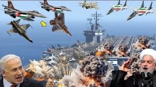 Iran Vs IsraelIran Fighter jets amp War Drones Obliterated Ruined Israeli Military Navy AircraftGta5 [upl. by Eba]